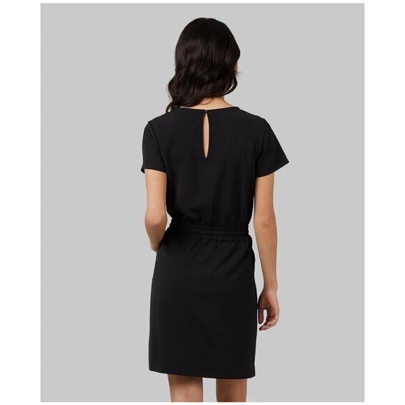 32 Degrees Cool Women's Soft Lux Black Gorpcore Loungewear Errands Dress XL Goth - Picture 2 of 7